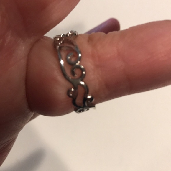 STAINLESS STEEL ROSE RING - Picture 2 of 4